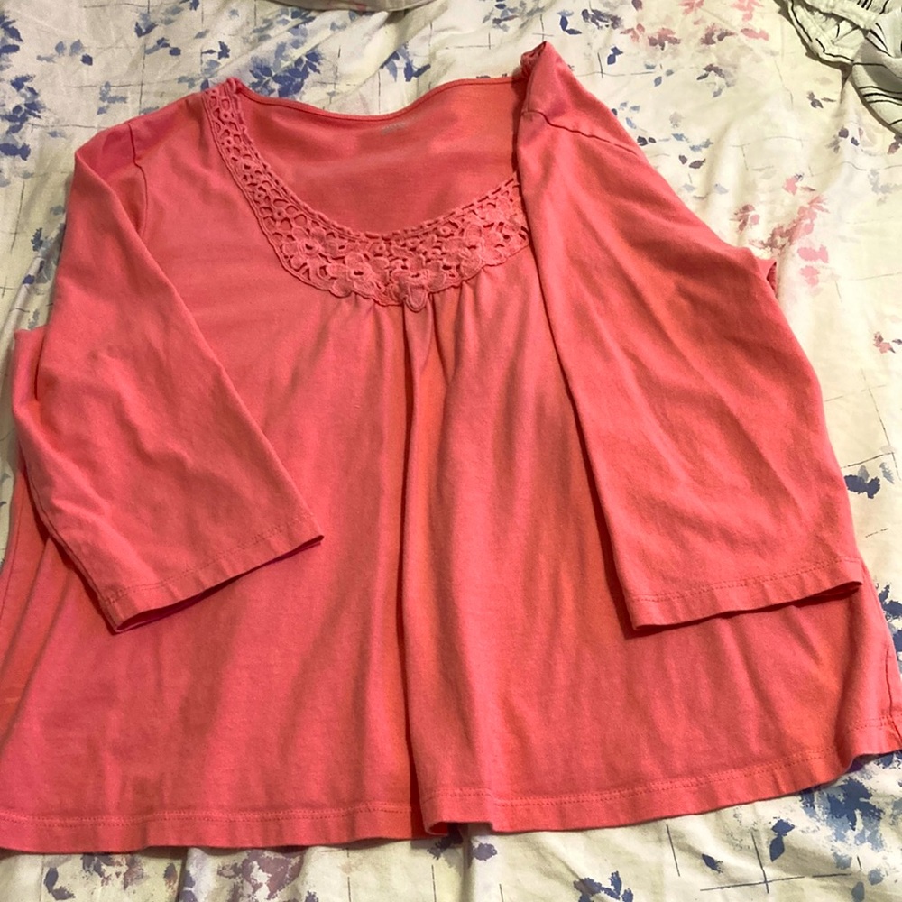 Long sleeve blouse